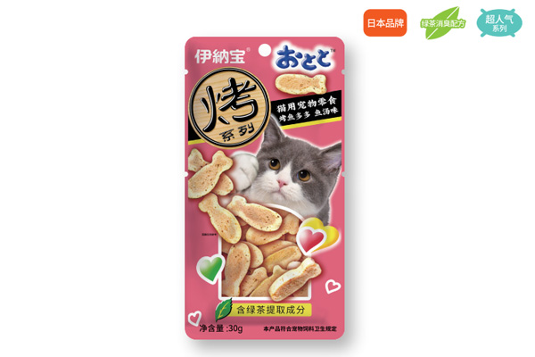 猫用宠物零食妙好烤鱼多多